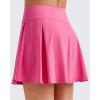 imageG4Free Women Tennis Skirts Athletic High Waisted Golf Skorts with 4 Pockets Inner Shorts for Pickleball WorkoutRose Pink