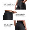 imageG4Free Womens 5 Athletic Shorts High Waisted Running Yoga Shorts Summer Casual Shorts with PocketsBlack