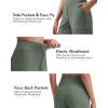 imageG4Free Womens 5 Athletic Shorts High Waisted Running Yoga Shorts Summer Casual Shorts with PocketsGrey Sage