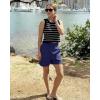 imageG4Free Womens 5 Athletic Shorts High Waisted Running Yoga Shorts Summer Casual Shorts with PocketsRoyal Blue