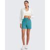 imageG4Free Womens 5 Athletic Shorts High Waisted Running Yoga Shorts Summer Casual Shorts with PocketsTurquoise