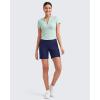 imageG4Free Womens Athletic Running Shorts High Waisted Bermuda Summer Casual Shorts for Golf Yoga with PocketsRoyal Blue