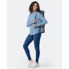 imageG4Free Womens UPF 50 Sun Shirts Lightweight Quick Dry Long Sleeve Workout Tops Lightweight Running PulloverBlue Gray