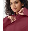 imageG4Free Womens UPF 50 Sun Shirts Lightweight Quick Dry Long Sleeve Workout Tops Lightweight Running PulloverBurgundy
