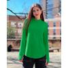 imageG4Free Womens UPF 50 Sun Shirts Lightweight Quick Dry Long Sleeve Workout Tops Lightweight Running PulloverForest Green