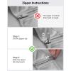 imageG4Free Womens UPF 50 Sun Shirts Lightweight Quick Dry Long Sleeve Workout Tops Lightweight Running PulloverGray