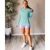 imageG4Free Womens UPF 50 Sun Shirts Lightweight Quick Dry Long Sleeve Workout Tops Lightweight Running PulloverLight Blue