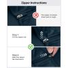 imageG4Free Womens UPF 50 Sun Shirts Lightweight Quick Dry Long Sleeve Workout Tops Lightweight Running PulloverNavy