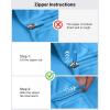 imageG4Free Womens UPF 50 Sun Shirts Lightweight Quick Dry Long Sleeve Workout Tops Lightweight Running PulloverOcean Blue