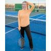 imageG4Free Womens UPF 50 Sun Shirts Lightweight Quick Dry Long Sleeve Workout Tops Lightweight Running PulloverPeach Nectar