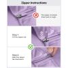 imageG4Free Womens UPF 50 Sun Shirts Lightweight Quick Dry Long Sleeve Workout Tops Lightweight Running PulloverPurple