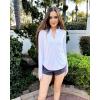 imageG4Free Womens UPF 50 Sun Shirts Lightweight Quick Dry Long Sleeve Workout Tops Lightweight Running PulloverWhite