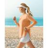 imageG4Free Womens UPF 50 UV Shirts Long Sleeve Workout Sun Shirt Outdoor Gym Hiking Tops Quick Dry LightweightPeach Nectar