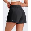 imageG4Free 2 in 1 Flowy Athletic Running Shorts for Women Mid Rise Quick Dry Workout Summer Shorts for Tennis with LinerBlack