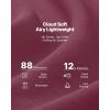imageG4Free 2 in 1 Flowy Athletic Running Shorts for Women Mid Rise Quick Dry Workout Summer Shorts for Tennis with LinerDark Burgundy