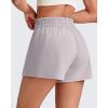 imageG4Free 2 in 1 Flowy Athletic Running Shorts for Women Mid Rise Quick Dry Workout Summer Shorts for Tennis with LinerGrey