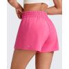 imageG4Free 2 in 1 Flowy Athletic Running Shorts for Women Mid Rise Quick Dry Workout Summer Shorts for Tennis with LinerHot Pink