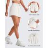 imageG4Free 2 in 1 Flowy Athletic Running Shorts for Women Mid Rise Quick Dry Workout Summer Shorts for Tennis with LinerWhite
