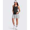 imageG4Free BareFeel Maternity Tennis Skirt with One Pocket Over The Belly Stretchy Pregnancy Workout Skorts Inner Shorts GolfGrey