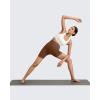 imageG4Free Barefeel Maternity Biker Shorts with Pockets Over The Belly Legging 5quot Pregnancy Yoga Pants Athletic WorkoutCoffee
