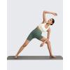 imageG4Free Barefeel Maternity Biker Shorts with Pockets Over The Belly Legging 5quot Pregnancy Yoga Pants Athletic WorkoutGray Sage