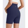 imageG4Free Barefeel Maternity Biker Shorts with Pockets Over The Belly Legging 5quot Pregnancy Yoga Pants Athletic WorkoutRoyal Blue