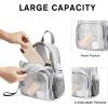 imageG4Free Clear Fanny pack Mesh Sling bag Transparent Bag With Adjustable Strap Purse For Travel Festivals Sports PartyGrey