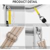 imageG4Free Clear Fanny pack Mesh Sling bag Transparent Bag With Adjustable Strap Purse For Travel Festivals Sports PartyGrey