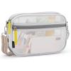 imageG4Free Clear Fanny pack Mesh Sling bag Transparent Bag With Adjustable Strap Purse For Travel Festivals Sports PartyGrey