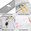 imageG4Free Clear Fanny pack Mesh Sling bag Transparent Bag With Adjustable Strap Purse For Travel Festivals Sports PartyGrey