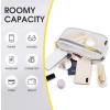imageG4Free Clear Fanny pack Mesh Sling bag Transparent Bag With Adjustable Strap Purse For Travel Festivals Sports PartyGrey