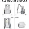 imageG4Free Clear Fanny pack Mesh Sling bag Transparent Bag With Adjustable Strap Purse For Travel Festivals Sports PartyGrey