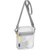 imageG4Free Clear Fanny pack Mesh Sling bag Transparent Bag With Adjustable Strap Purse For Travel Festivals Sports PartyWhite