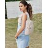 imageG4Free Crossbody Bag for Women Casual Sling Backpack Fashionable Shoulder Chest Fanny Packs BeigeBeige