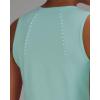 imageG4Free Lightweight Workout Tank Tops for Women High Neck Athletic Long Tanks Sleeveless Summer Running Gym ShirtsLight Blue