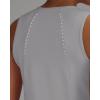 imageG4Free Lightweight Workout Tank Tops for Women High Neck Athletic Long Tanks Sleeveless Summer Running Gym ShirtsLight Gray