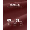 imageG4Free ShiftReady Athletic Shorts for Women High Waisted Trouser Shorts Trendy Casual Summer Short with PocketsDark Burgundy