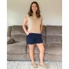 imageG4Free ShiftReady Athletic Shorts for Women High Waisted Trouser Shorts Trendy Casual Summer Short with PocketsDark Navy