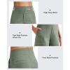 imageG4Free ShiftReady Athletic Shorts for Women High Waisted Trouser Shorts Trendy Casual Summer Short with PocketsGray Sage
