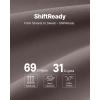 imageG4Free ShiftReady Athletic Shorts for Women High Waisted Trouser Shorts Trendy Casual Summer Short with PocketsTaupe