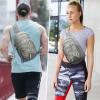 imageG4Free Sling Bag Backpack RFID Blocking Crossbody with Front Pocket Hiking Daypack Outdoor Chest Bag for Women MenGrey