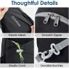 imageG4Free Sling Bag Casual Chest Shoulder Handbag Crossbody Backpack for Men Women with Front Pocket BlackBlack