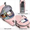 imageG4Free Sling Bag RFID Crossbody Sling Backpack with USB Charging Port Travel Hiking Daypack Shoulder Chest Bag for Women MenBlackPink