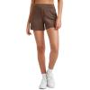 imageG4Free Smoofit Modal Soft Casual Shorts for Women 4quot High Waisted Sweat Shorts Summer Lounge Shorts with PocketsDark Coffee