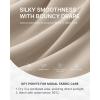 imageG4Free Smoofit Wide Leg Sweatpants Yoga Pants with Pockets Drawcord Casual Lounge Pants Modal Soft PetiteRegularTallLight Khaki