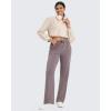 imageG4Free Smoofit Wide Leg Sweatpants Yoga Pants with Pockets Drawcord Casual Lounge Pants Modal Soft PetiteRegularTallTaupe