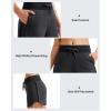 imageG4Free Sweat Shorts for Women Drawstring Summer Casual Lounge Shorts with Pockets Smoofit Modal SoftBlack