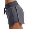imageG4Free Sweat Shorts for Women Drawstring Summer Casual Lounge Shorts with Pockets Smoofit Modal SoftDark Grey