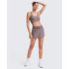imageG4Free Sweat Shorts for Women Drawstring Summer Casual Lounge Shorts with Pockets Smoofit Modal SoftTaupe