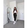 imageG4Free Wide Leg Capris Yoga Pants for Women with Pockets Summer High Waist Dress Pants for Workout Casual Pants 21quotBlack
